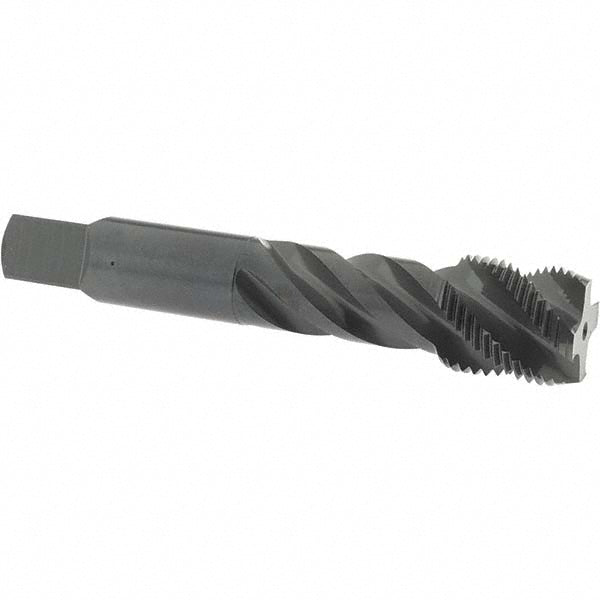 OSG 1726301 Spiral Flute Tap: 7/8-14 UNF, 4 Flutes, Modified Bottoming, 3B Class of Fit, Vanadium High Speed Steel, Oxide Coated