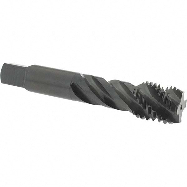 OSG 1726201 Spiral Flute Tap: 7/8-9 UNC, 4 Flutes, Modified Bottoming, 3B Class of Fit, Vanadium High Speed Steel, Oxide Coated