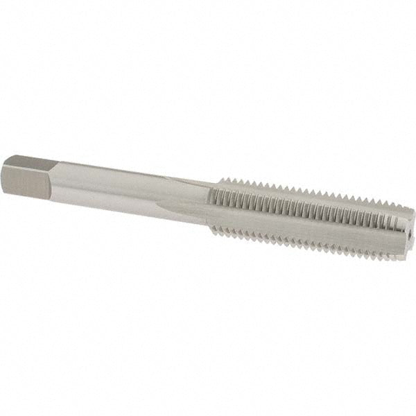 OSG 1739700 Straight Flute Tap: 7/16-20 UNF, 4 Flutes, Plug, Cobalt, Bright/Uncoated