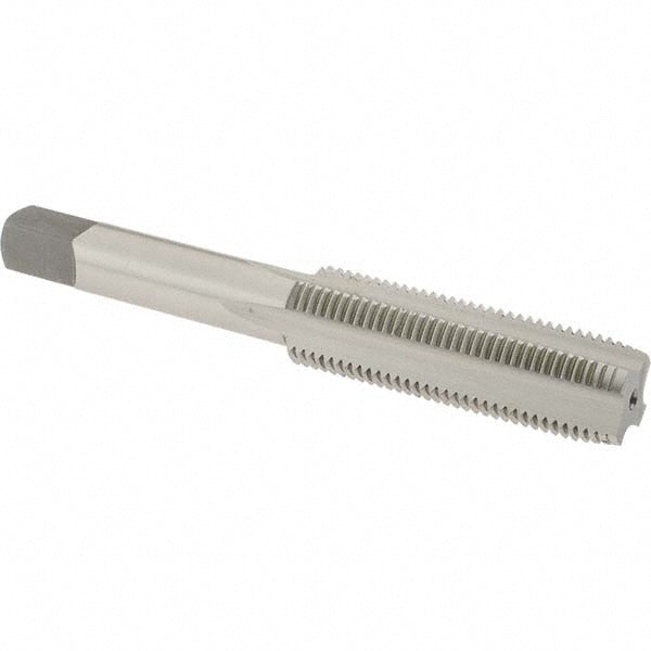 OSG 1739300 Straight Flute Tap: 1/2-20 UNF, 4 Flutes, Plug, 3B Class of Fit, Cobalt, Bright/Uncoated