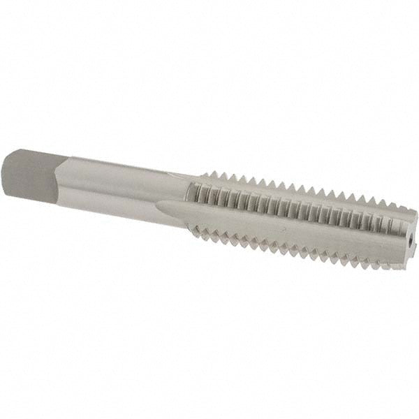 OSG 1734400 Straight Flute Tap: 5/8-11 UNC, 4 Flutes, Plug, 3B Class of Fit, Cobalt, Bright/Uncoated