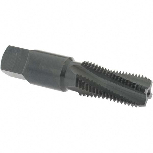 OSG 1735301 1/4-18 NPT, 15° Helix, 4 Flutes, Modified Bottoming Chamfer, Oxide Finish, Vanadium High Speed Steel, Spiral Flute Pipe Tap