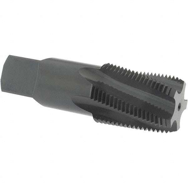 OSG 1735601 3/4-14 NPT, 15° Helix, 5 Flutes, Modified Bottoming Chamfer, Oxide Finish, Vanadium High Speed Steel, Spiral Flute Pipe Tap