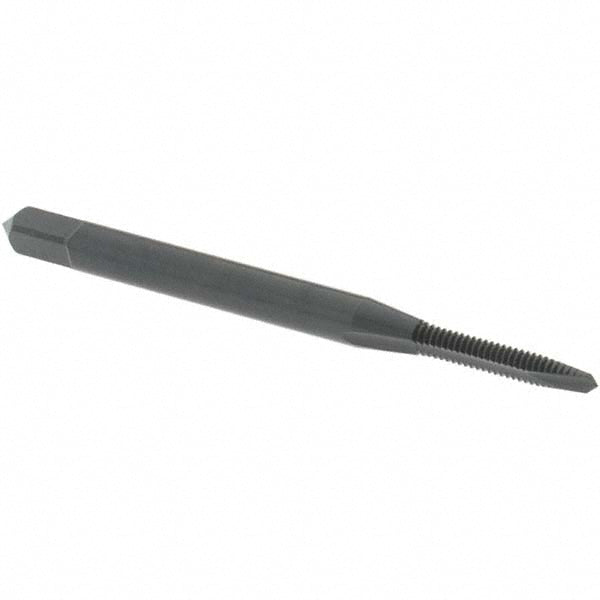 OSG 1759001 Spiral Point Tap: #2-56 UNC, 2 Flutes, Plug, 2B Class of Fit, Powdered Metal, Oxide Coated