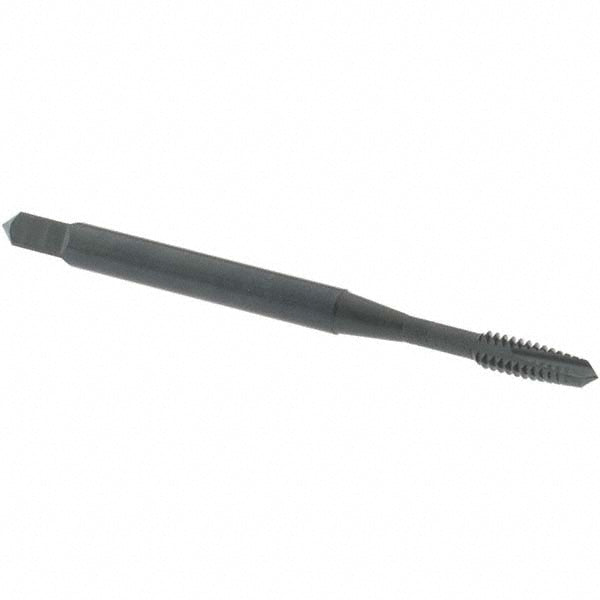 OSG 1759101 Spiral Point Tap: #4-40 UNC, 2 Flutes, Plug, Powdered Metal, Oxide Coated