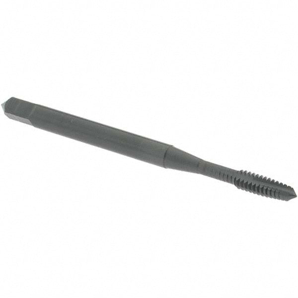 OSG 1757001 Spiral Point Tap: #4-40 UNC, 2 Flutes, Plug, 2B/3B Class of Fit, Powdered Metal, Oxide Coated
