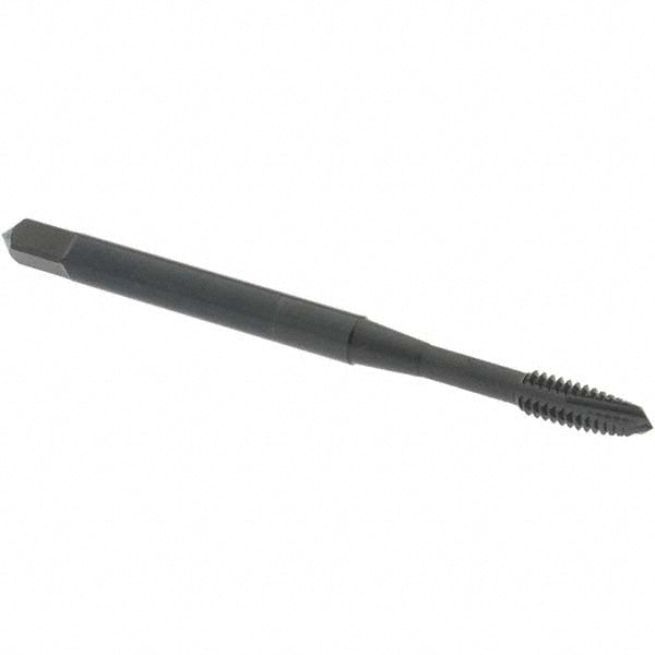 OSG 1757101 Spiral Point Tap: #5-40 UNC, 3 Flutes, Plug, 2B/3B Class of Fit, Powdered Metal, Oxide Coated