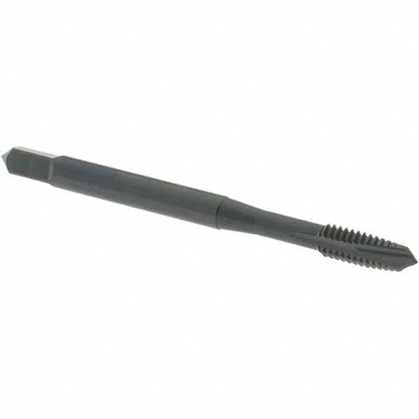 OSG 1757301 Spiral Point Tap: #8-32 UNC, 3 Flutes, Plug, 2B Class of Fit, Powdered Metal, Oxide Coated