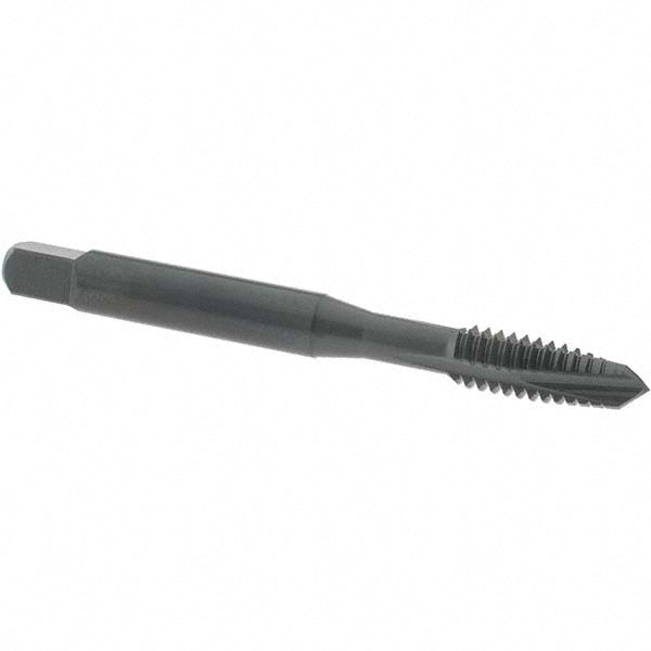 OSG 1700201 Spiral Point Tap: 1/4-20 UNC, 3 Flutes, Plug, 2B Class of Fit, Powdered Metal, Oxide Coated