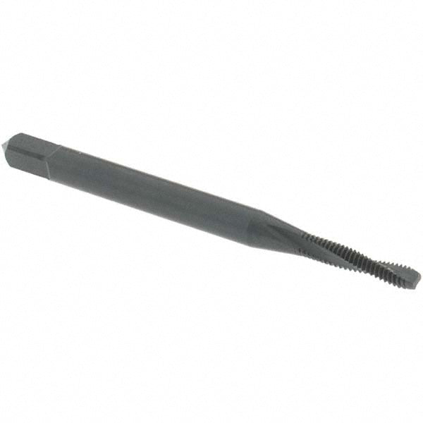 OSG 1754001 Spiral Flute Tap: #2-56 UNC, 2 Flutes, Modified Bottoming, 2B Class of Fit, Powdered Metal, Oxide Coated