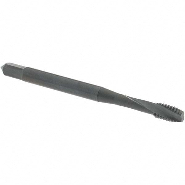 OSG 1752301 Spiral Flute Tap: #8-32 UNC, 2 Flutes, Modified Bottoming, 2B Class of Fit, Powdered Metal, Oxide Coated