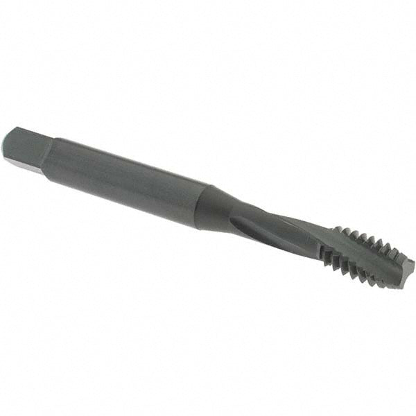 OSG 1752601 Spiral Flute Tap: 1/4-20 UNC, 3 Flutes, Modified Bottoming, 3B Class of Fit, Powdered Metal, Oxide Coated