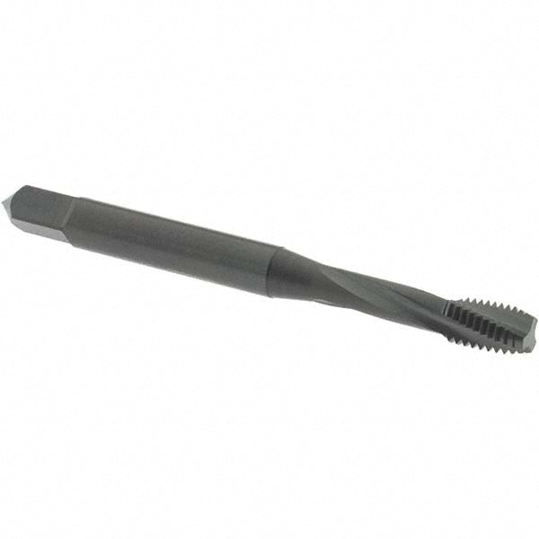 OSG 1716101 #8-32 UNC, 3 Flute, 15° Helix, Modified Bottoming Chamfer, Oxide Finish, Powdered Metal Spiral Flute STI Tap