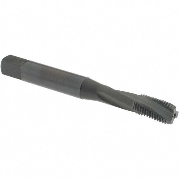 OSG 1716601 1/4-28 UNF, 3 Flute, 15° Helix, Modified Bottoming Chamfer, Oxide Finish, Powdered Metal Spiral Flute STI Tap