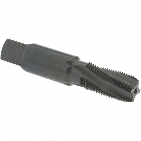 OSG 1737601 1/8-27 NPTF, 15° Helix, 4 Flutes, Modified Bottoming Chamfer, Oxide Finish, Vanadium High Speed Steel, Spiral Flute Pipe Tap