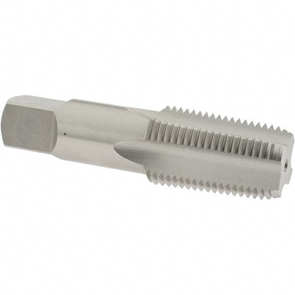 OSG 1736300 Standard Pipe Tap: 1/2-14, NPT, 4 Flutes, Cobalt, Bright/Uncoated