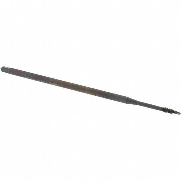 OSG 1764001 Extension Tap: 4-40, 2 Flutes, H2, Oxide Finish, Vanadium High Speed Steel, Spiral Point