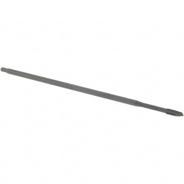 OSG 1764401 Extension Tap: 8-32, 3 Flutes, H3, Oxide Finish, Vanadium High Speed Steel, Spiral Point