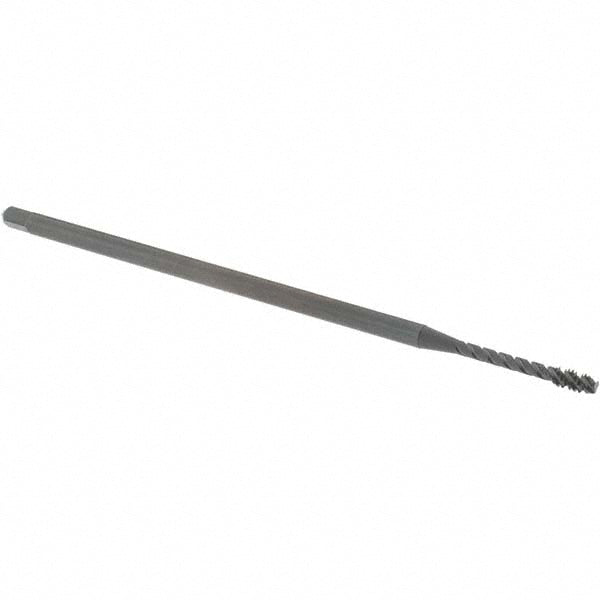 OSG 1766101 Extension Tap: 4-40, 3 Flutes, H2, Oxide Finish, Vanadium High Speed Steel, Spiral Flute