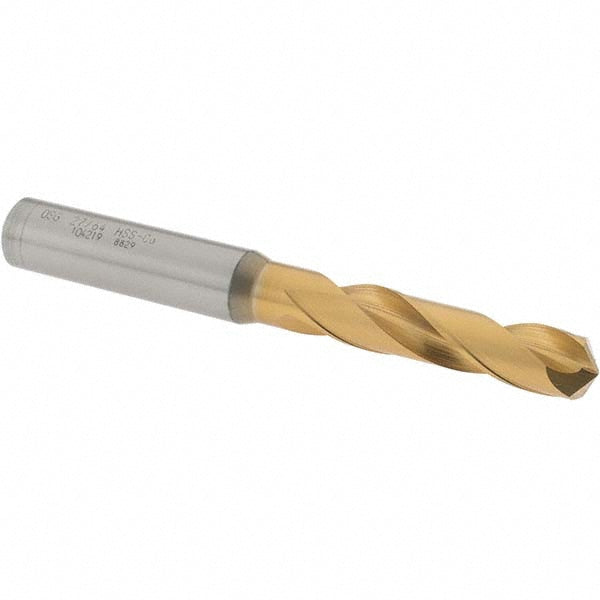OSG 10421905 Screw Machine Drill Bit: 27/64" (0.4219) Dia, 130 deg, Cobalt