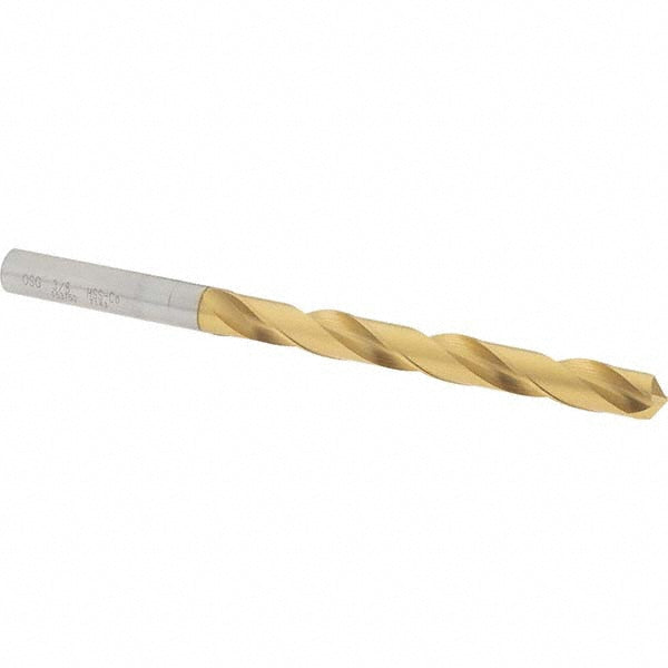 OSG 15375005 Jobber Length Drill Bit: 3/8" (0.3750) Dia, 130 deg, Cobalt