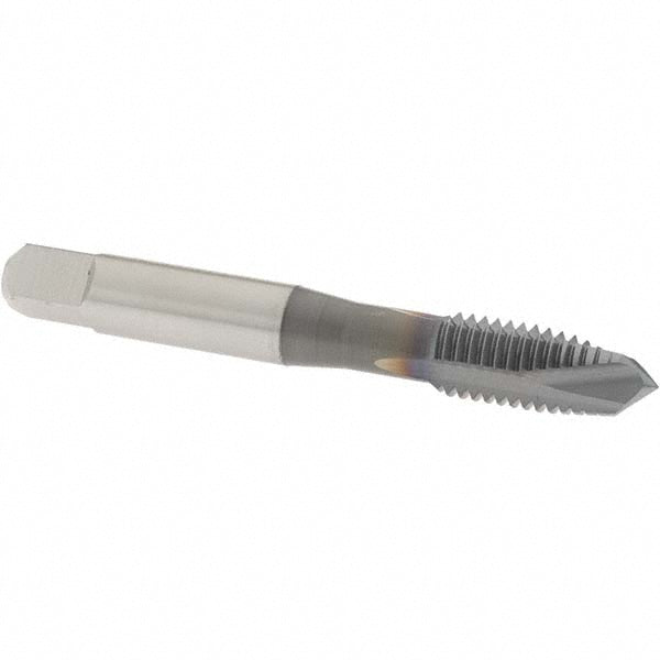 OSG 1981608 Spiral Point Tap: M10x1.5 Metric, 3 Flutes, Plug Chamfer, 6H Class of Fit, HSS, TiCN Coated