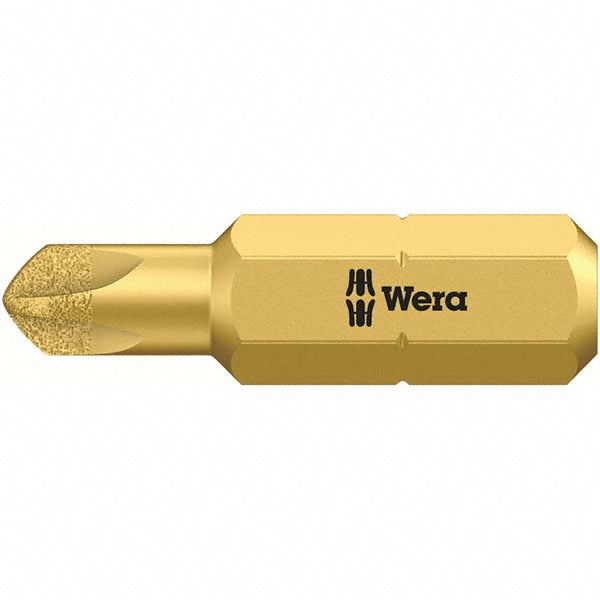 Wera 5066644001 Power Screwdriver Bit: #10 Torq-Set Speciality Point Size, 1/4" Hex Drive