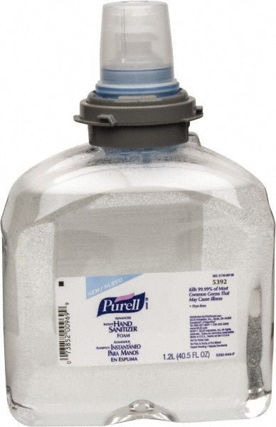 PURELL Advanced Hand Sanitizer Foam, 1200 mL Refill for PURELL TFX Dispenser - 5392-02