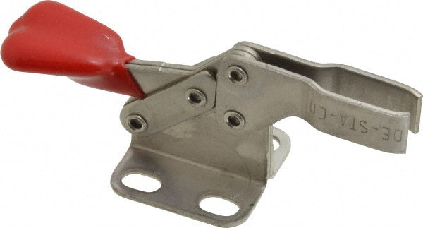 De-Sta-Co 206-HSS Manual Hold-Down Toggle Clamp: Horizontal, 100.00 lb Capacity, U-Bar, Flanged Base
