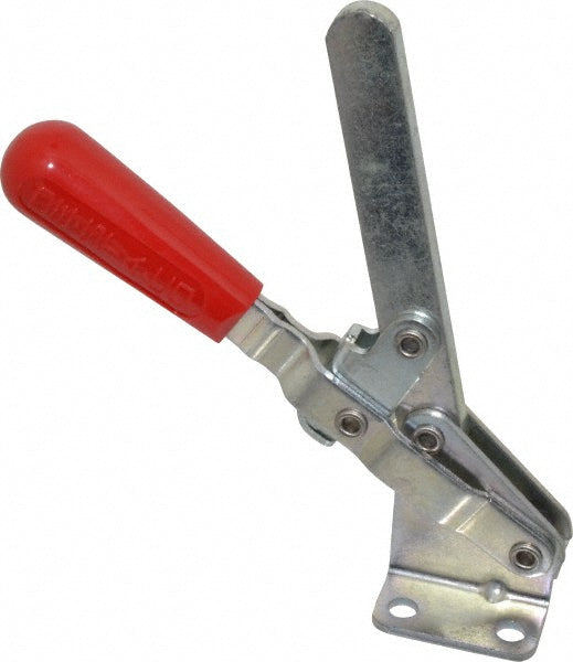 De-Sta-Co 210-S Manual Hold-Down Toggle Clamp: Vertical, 750.00 lb Capacity, Solid Bar, Flanged Base