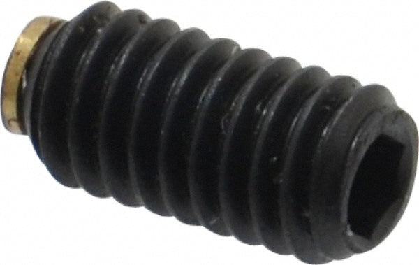 J.W. Winco 913.3-M4-8-MS Set Screw: M4x0.7, 8.00 mm Length Under Head, Soft Tip Point, Steel, Grade 5.8