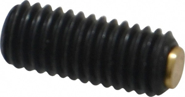J.W. Winco 913.3-M5-12-MS Set Screw: M5x0.8, 12.00 mm Length Under Head, Soft Tip Point, Steel, Grade 5.8