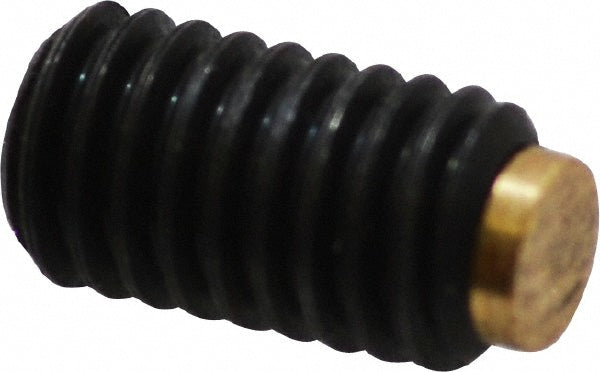 J.W. Winco 913.3-M6-10-MS Set Screw: M6x1, 10.00 mm Length Under Head, Soft Tip Point, Steel, Grade 5.8