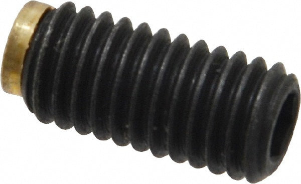 J.W. Winco 913.3-M8-16-MS Set Screw: M8x1.25, 16.00 mm Length Under Head, Soft Tip Point, Steel, Grade 5.8