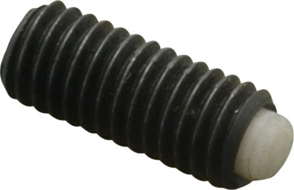 J.W. Winco 913.3-M5-12-KU Set Screw: M5x0.8, 12.00 mm Length Under Head, Soft Tip Point, Steel, Grade 5.8