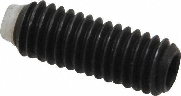J.W. Winco 913.3-M6-16-KU Set Screw: M6x1, 16.00 mm Length Under Head, Soft Tip Point, Steel, Grade 5.8