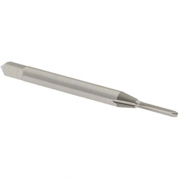 OSG 1200100 Spiral Point Tap: #0-80 UNF, 2 Flutes, Bottoming Chamfer, 3B Class of Fit, HSS, Bright/Uncoated Coated