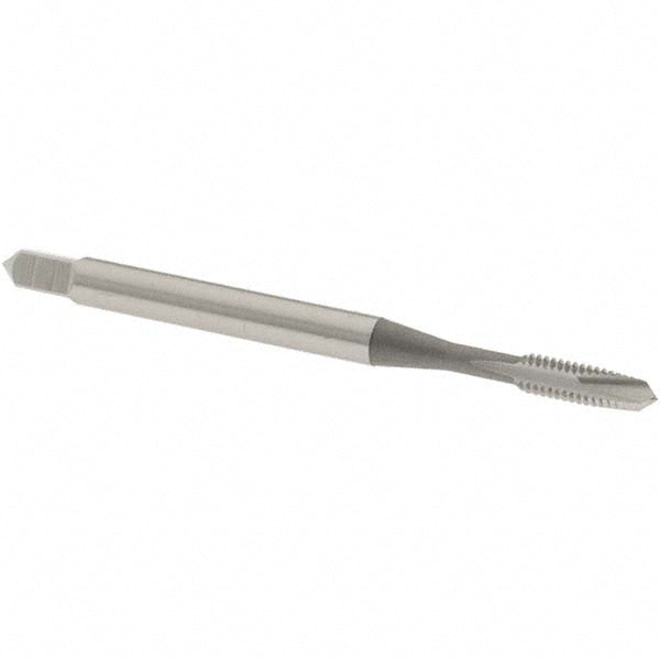OSG 1201600 Spiral Point Tap: #4-48 UNF, 2 Flutes, Plug Chamfer, 3B Class of Fit, HSS, Bright/Uncoated Coated