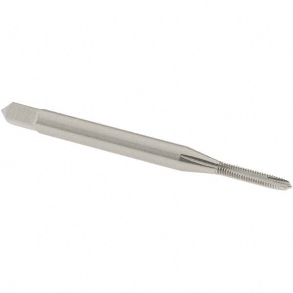 OSG 1205400 Spiral Point Tap: #1-72 UNF, 2 Flutes, Plug Chamfer, 2B Class of Fit, HSS, Bright/Uncoated Coated