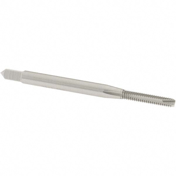 OSG 1206100 Spiral Point Tap: #3-48 UNC, 2 Flutes, Bottoming Chamfer, 2B Class of Fit, HSS, Bright/Uncoated Coated