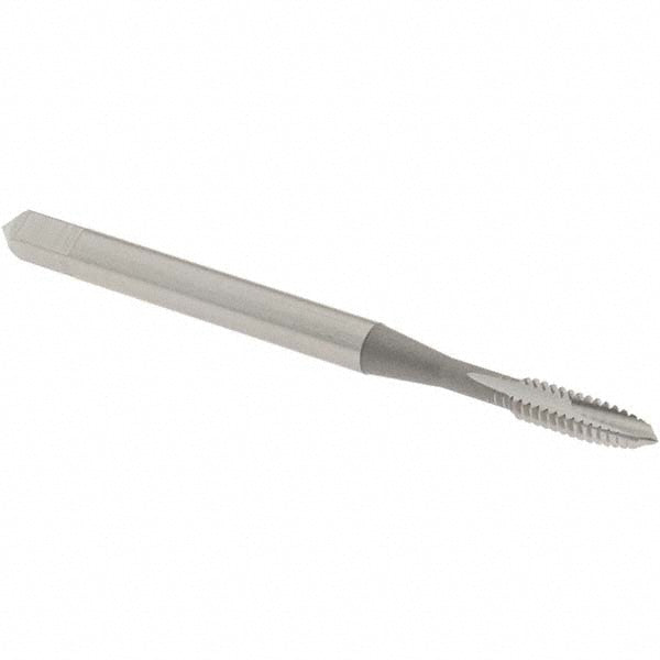 OSG 1206400 Spiral Point Tap: #4-40 UNC, 2 Flutes, Plug Chamfer, 2B/3B Class of Fit, HSS, Bright/Uncoated Coated