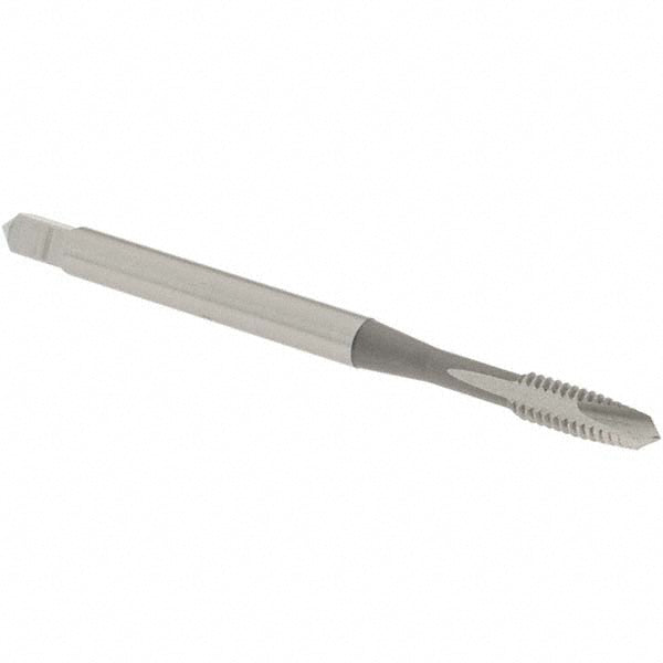 OSG 1207000 Spiral Point Tap: #5-40 UNC, 2 Flutes, Plug Chamfer, 2B/3B Class of Fit, HSS, Bright/Uncoated Coated