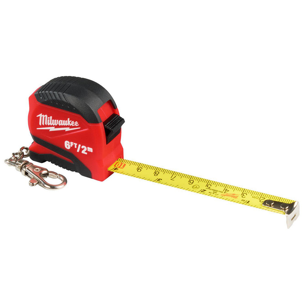 Milwaukee Tool 48-22-1706 6' Keychain Tape Measure