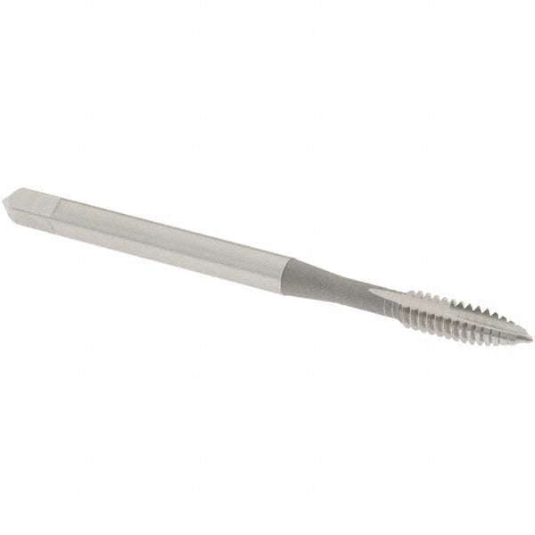 OSG 1212400 Spiral Point Tap: #6-32 UNC, 2 Flutes, Plug Chamfer, 2B Class of Fit, HSS, Bright/Uncoated Coated