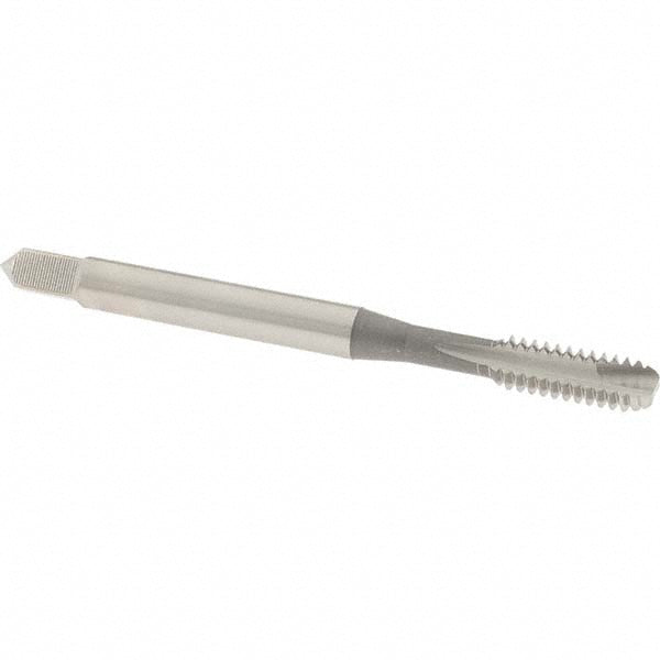 OSG 1213500 Spiral Point Tap: #10-24 UNC, 2 Flutes, Bottoming Chamfer, 2B/3B Class of Fit, HSS, Bright/Uncoated Coated