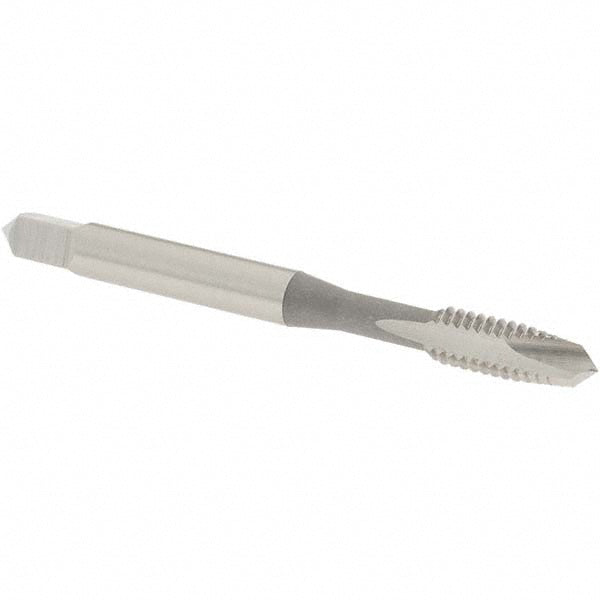 OSG 1214200 Spiral Point Tap: #12-24 UNC, 2 Flutes, Plug Chamfer, 2B/3B Class of Fit, HSS, Bright/Uncoated Coated