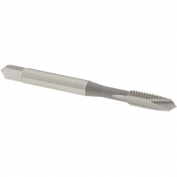 OSG 1214400 Spiral Point Tap: #12-28 UNF, 2 Flutes, Plug Chamfer, 2B/3B Class of Fit, HSS, Bright/Uncoated Coated