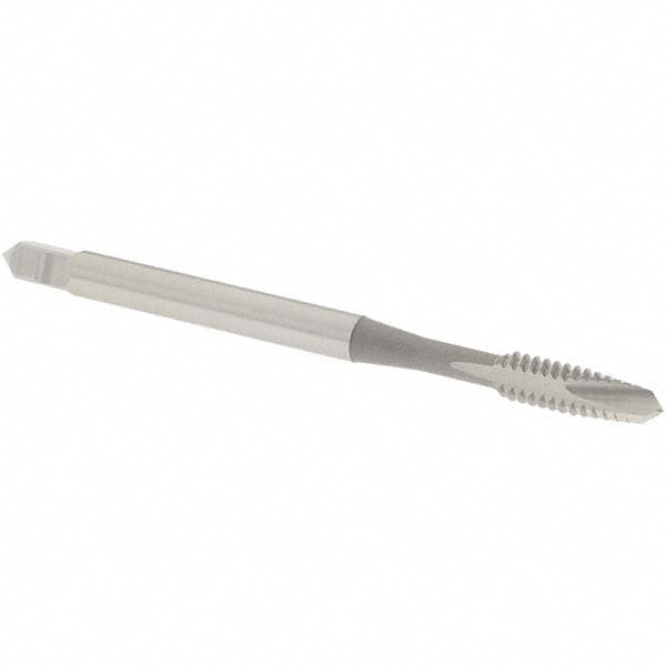 OSG 2003900 Spiral Point Tap: #6-32 UNC, 2 Flutes, Plug Chamfer, HSS, Bright/Uncoated Coated
