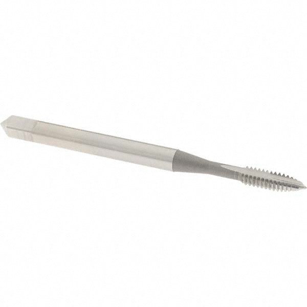 OSG 1216400 Spiral Point Tap: #4-40 UNC, 2 Flutes, Plug Chamfer, HSS, Bright/Uncoated Coated