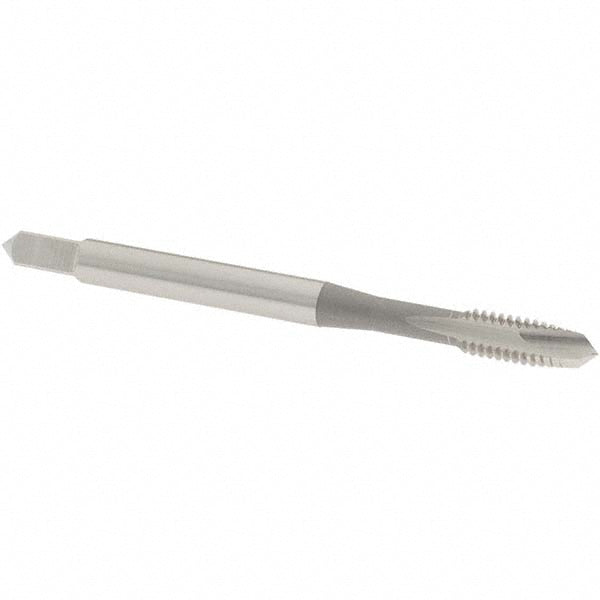 OSG 1217800 Spiral Point Tap: #8-32 UNC, 2 Flutes, Plug Chamfer, HSS, Bright/Uncoated Coated